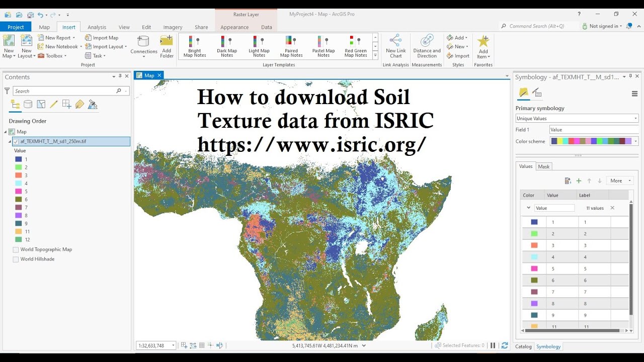 How to Download Soil Texture Data from ISRIC