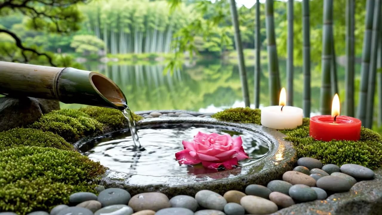 Nhạc Thư Giãn Piano & Nước Chảy 🌿 Calm Mind – Stress Relief