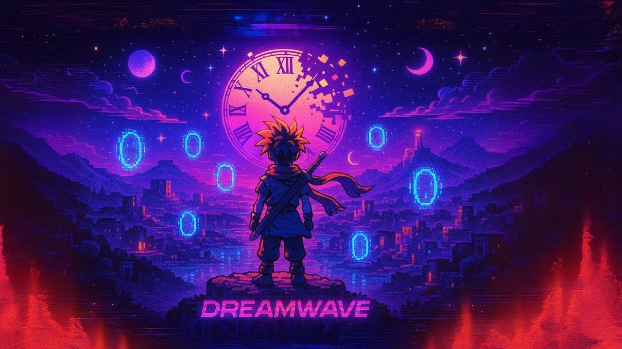Chrono Trigger Dreamwave Odyssey ⏳ | 1H Nostalgic Time-Travel Chill Synth Mix