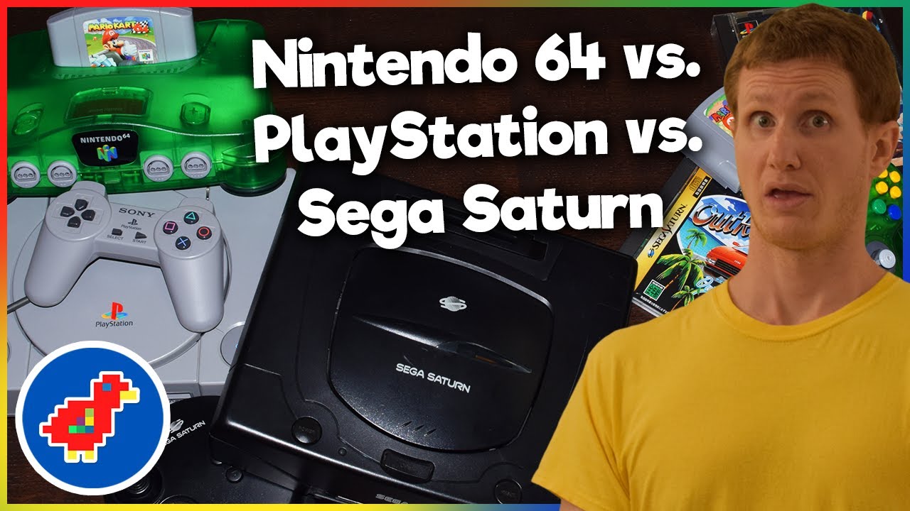 Nintendo 64 против PlayStation 1 против Sega Saturn — Retro Bird