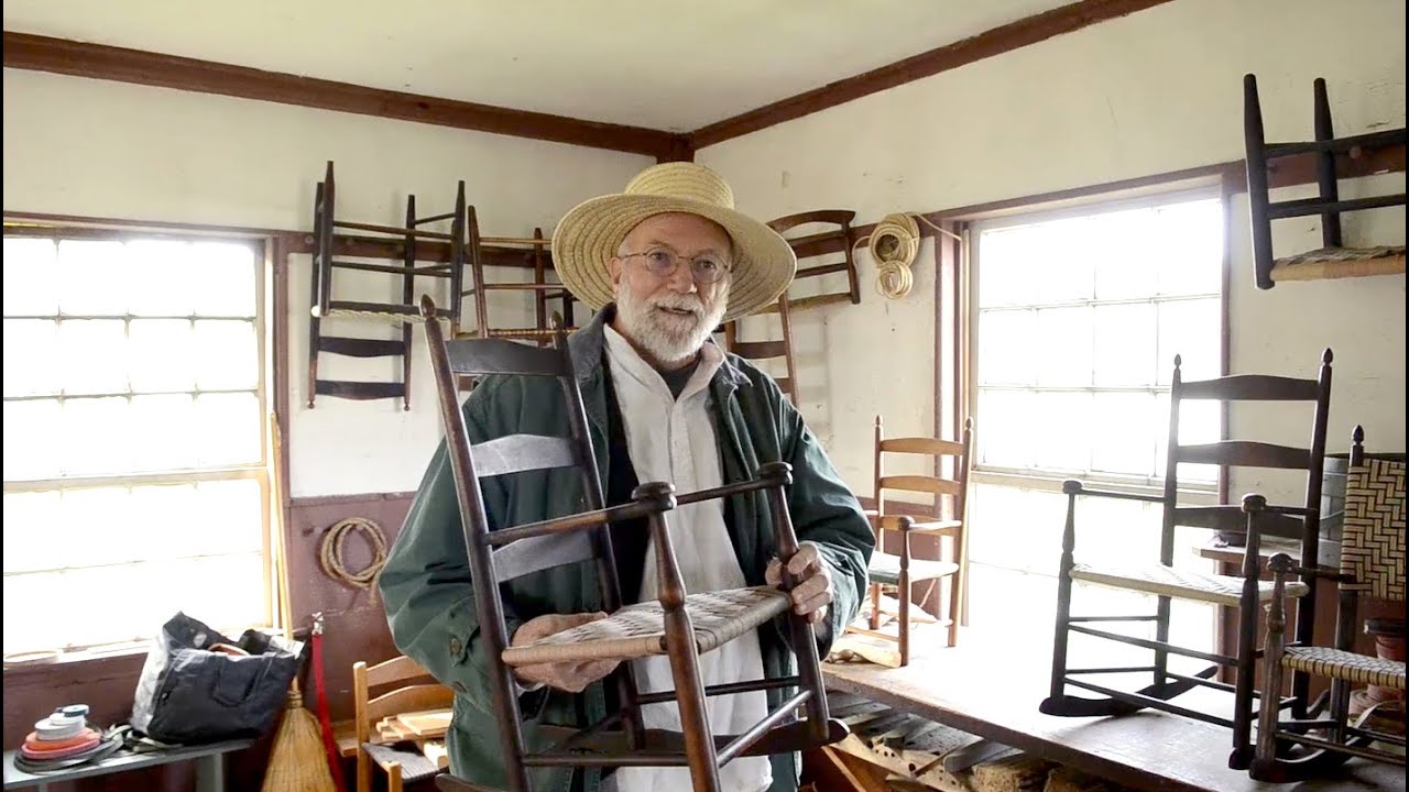 Hancock Shaker Village Chair Maker's Shop Tour