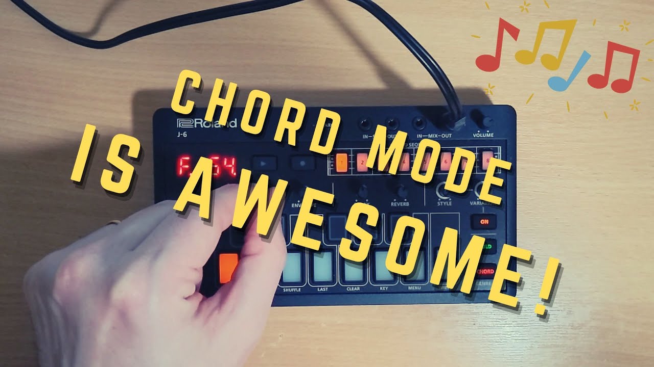 Roland Aira J-6 Chord Mode is Awesome!