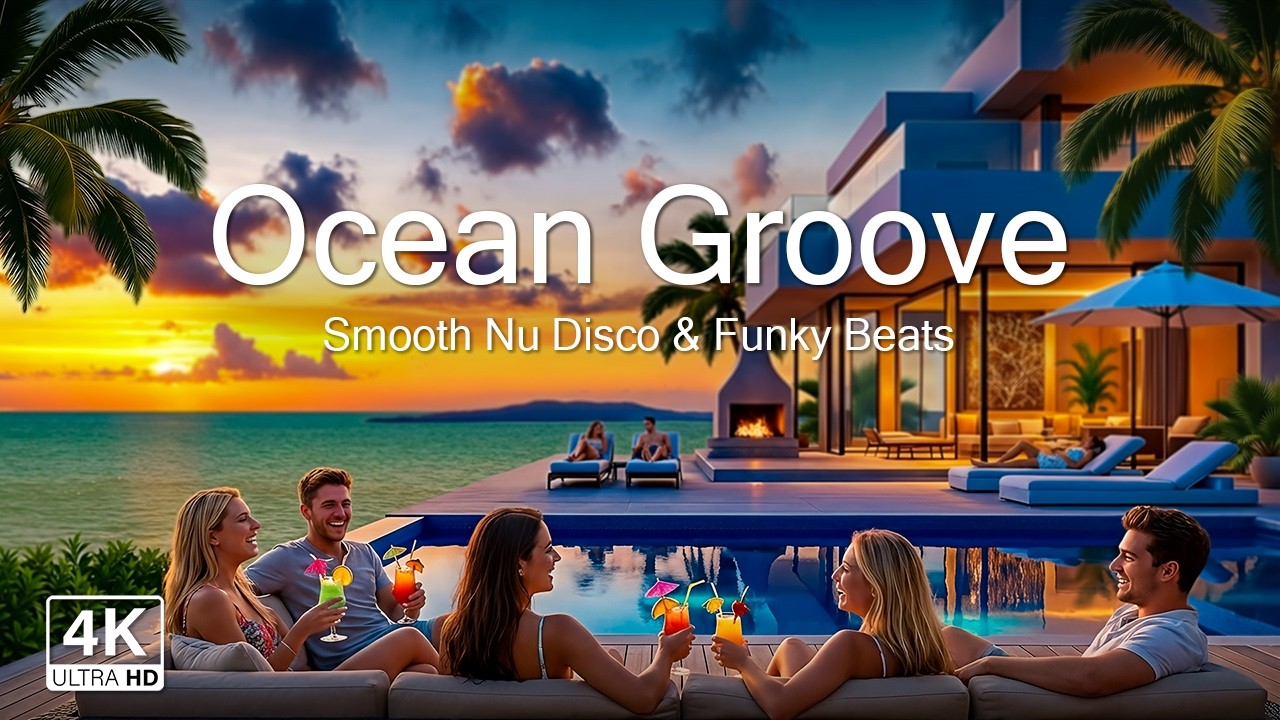 Luxury Villa Groove • Nu Disco & Funk with Smooth Male Vocals 🌴