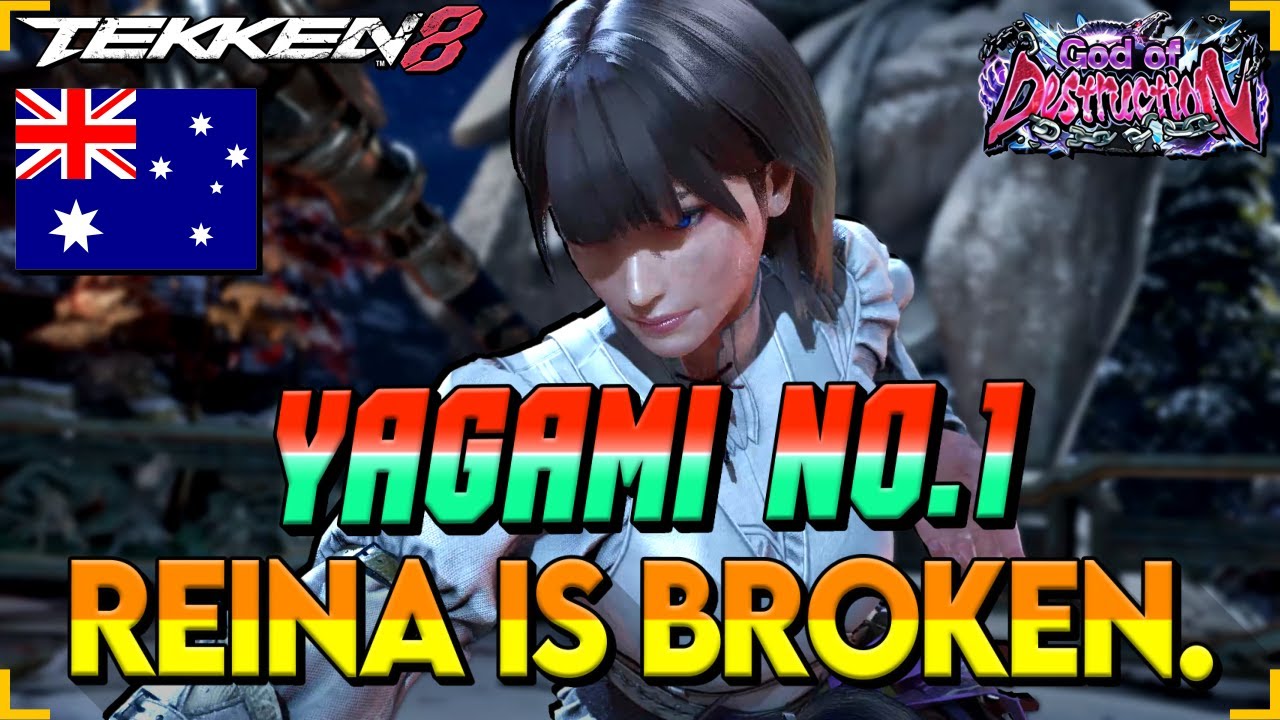 Yagami’ World No.1 Reina DESTROYS Tekken 8 – Insane Combos!