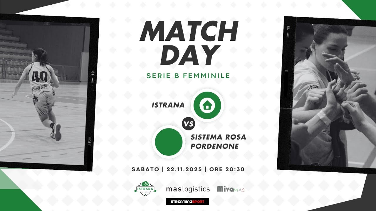 ISTRANA BASKET vs SISTEMA ROSA PORDENONE
