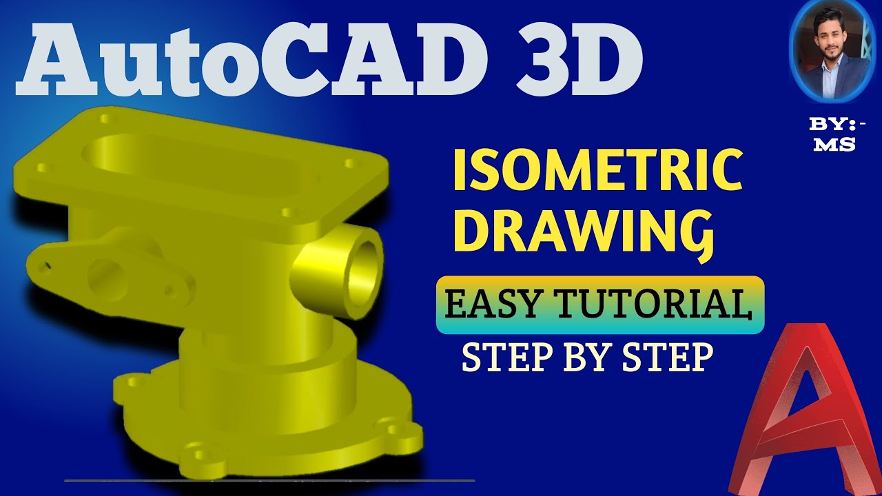 AutoCAD 3d Tutorial For Beginners | Step by Step Easy 3D Modeling for Beginners #autocad #autocad3d