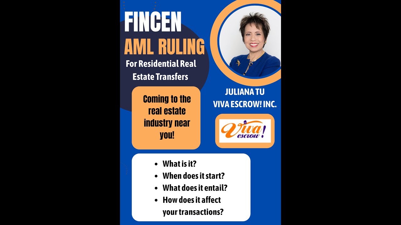 The FinCEN AML Ruling for Residential Real Estate Transfers – January 2026