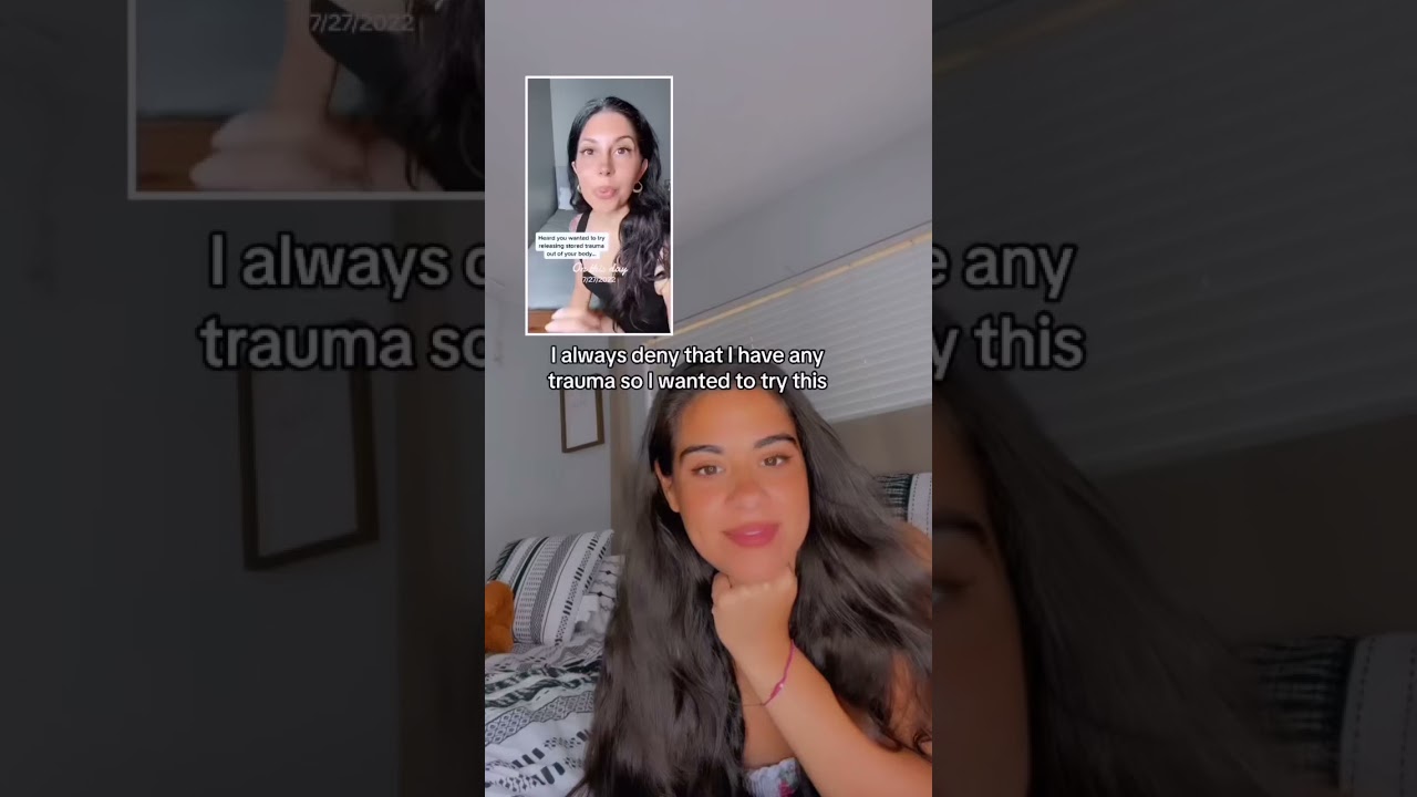 when you deny that you have trauma but then you try somatic exercises 👇🏼 