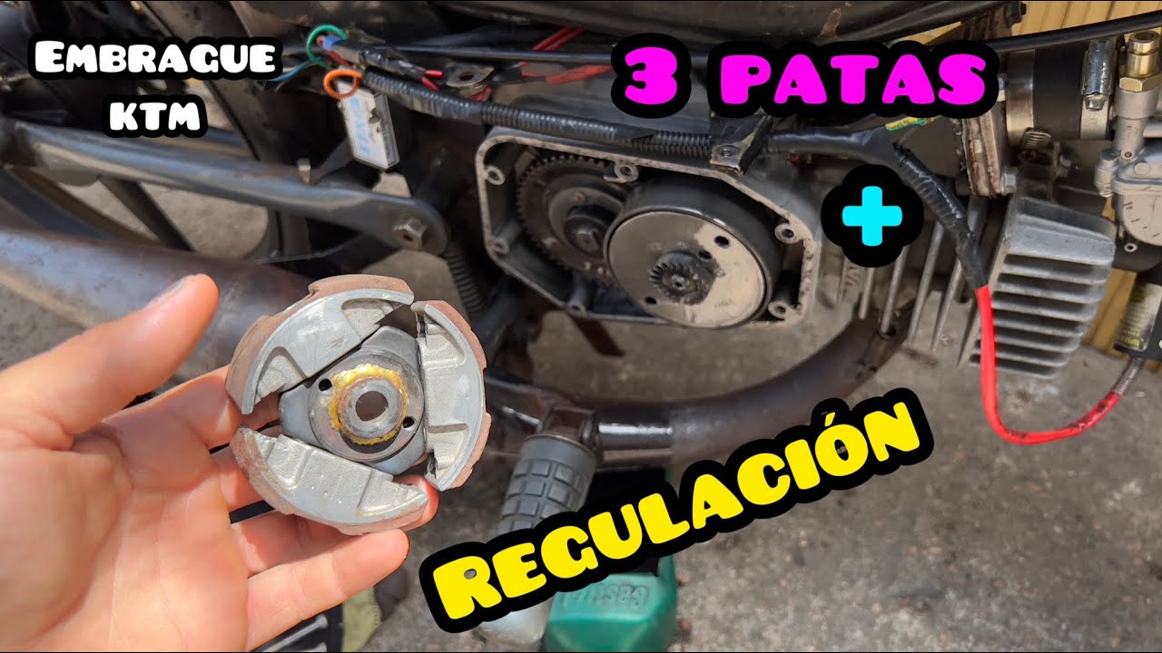 Regulando Embrague Ktm Chino en el Zanella Cativa