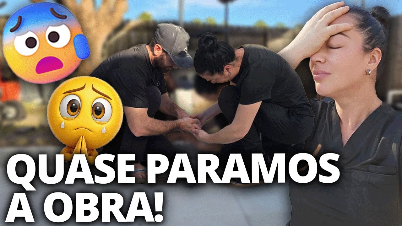 ALEX ESMAGOU O DEDO E QUASE TIVEMOS QUE PARAR TUDO 😱