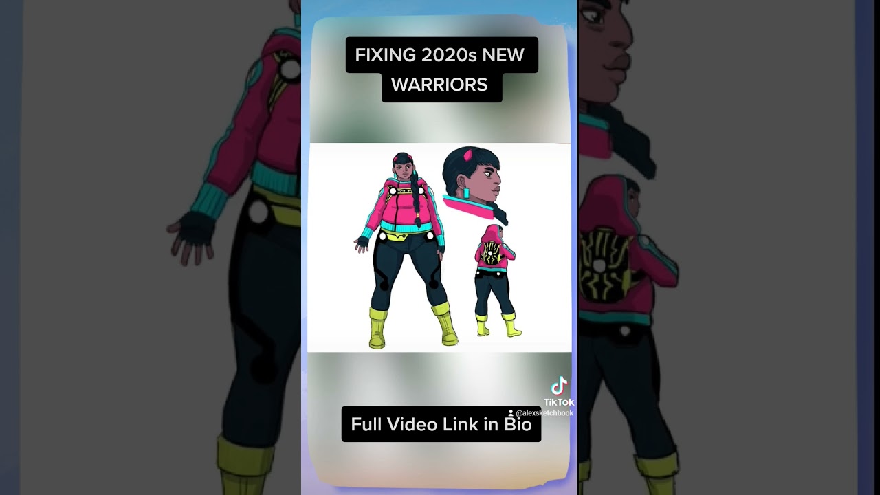 #NewWarriors2020 #redesign #Marvel #woke #snowflake #safespace