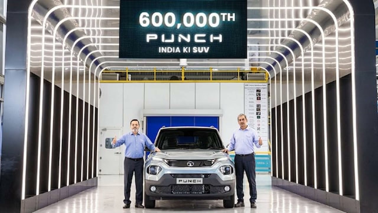 Tata Punch Crosses 6 Lakh Sales Milestone In Under 4 Years