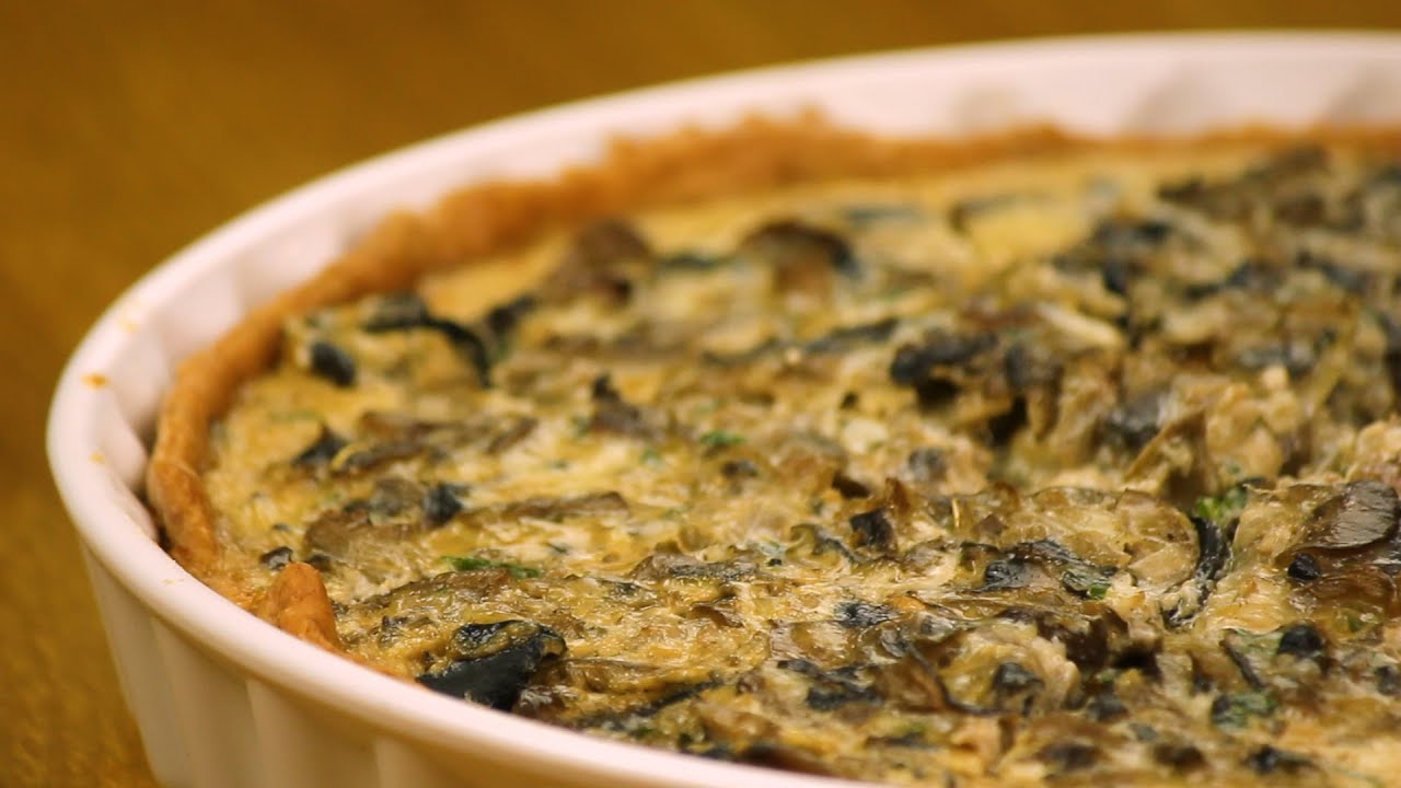 Τάρτα με μανιτάρια | FOOD VIDEOs