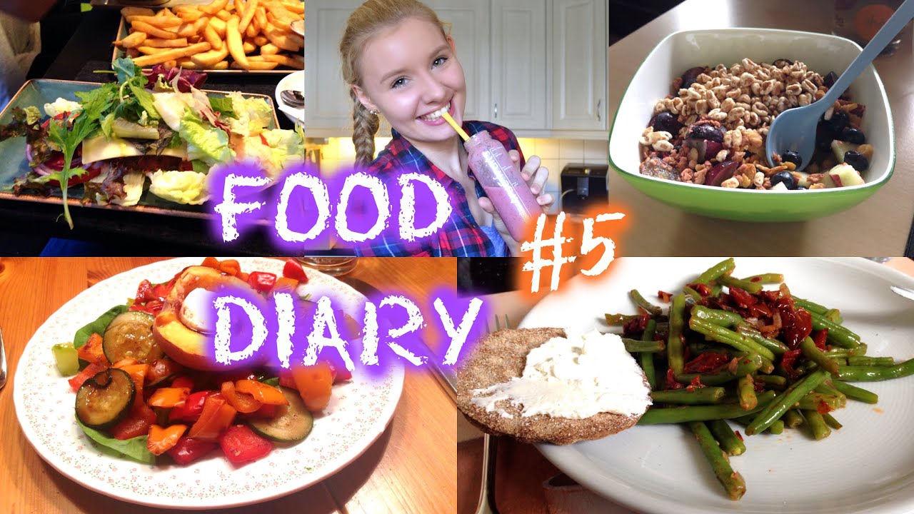 FOOD DIARY #5 - 7 Tage Frühstück, Snacks & Abendessen mit MIR!