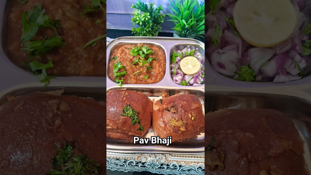 Street Style Pav Bhaji 😍  Butter Loaded
