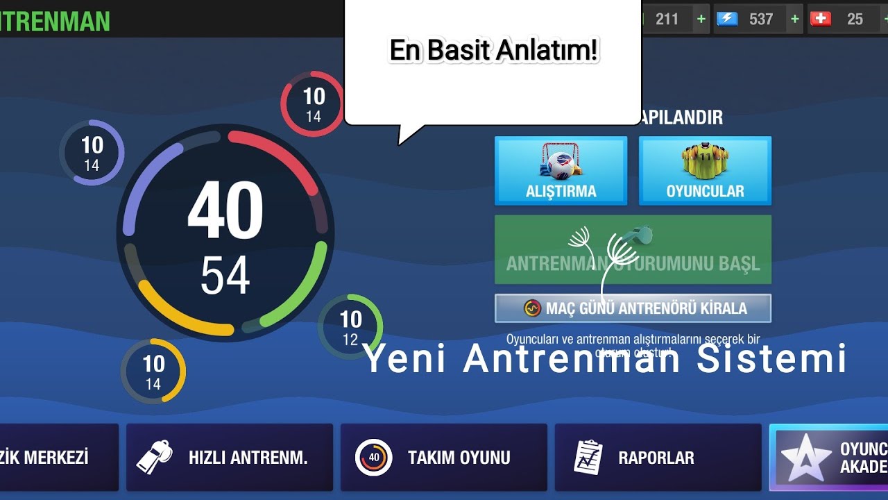 Top Eleven 2024 - Özet - Yeni Antrenman Sistemi - En Basit Anlatım!