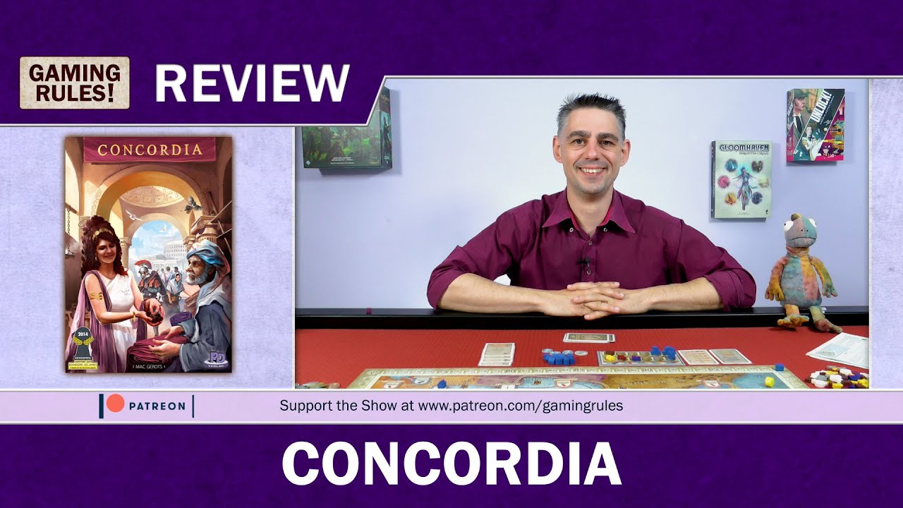 Concordia - A Gaming Rules! review