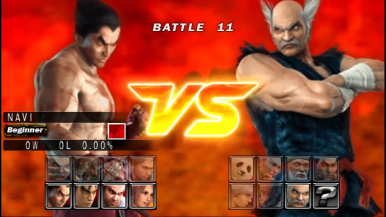 Tekken 5 Dark Resurrection Team Battle Gameplay #9