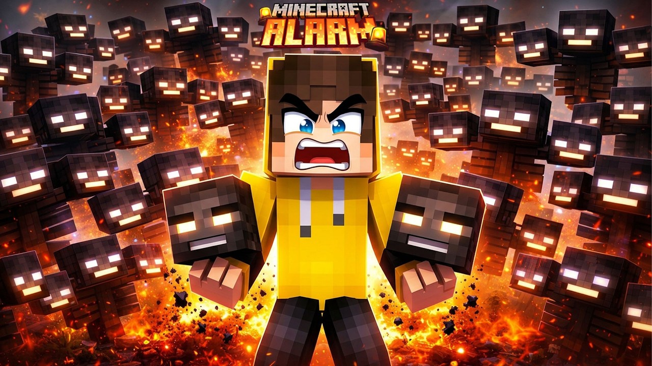 TAG 19 Minecraft ALARM 🚨ICH SPAWNE 100x WITHER