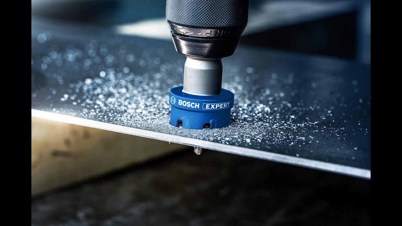 Otwornice do metalu z serii Sheet Metal BOSCH EXPERT