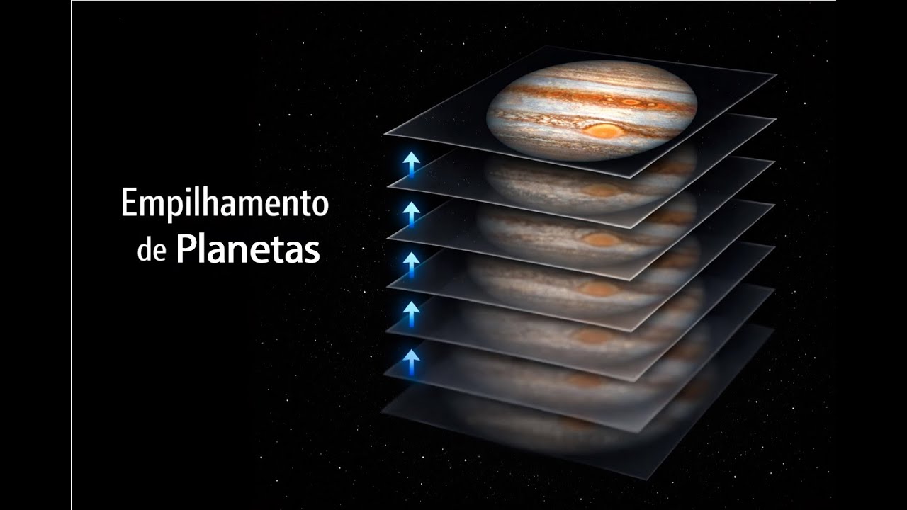 Como empilhar e processar vídeos de planetas