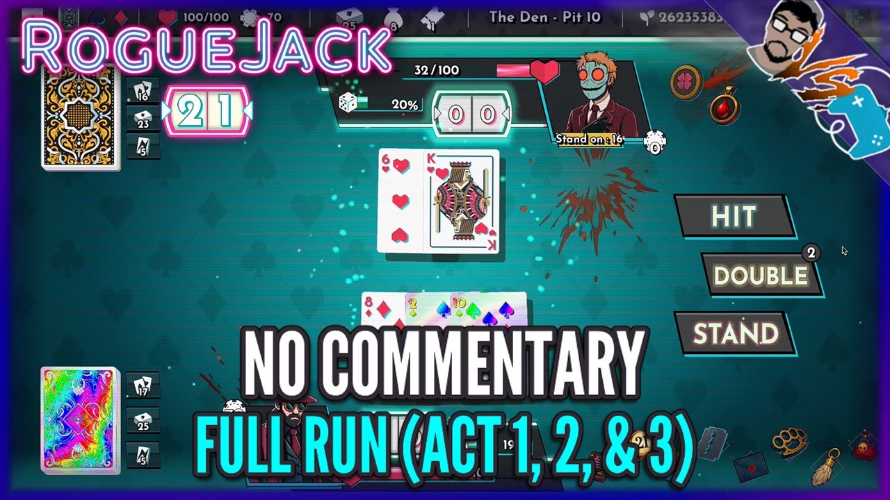 RogueJack21 | Act 1, 2, & 3 | No Commentary Gameplay