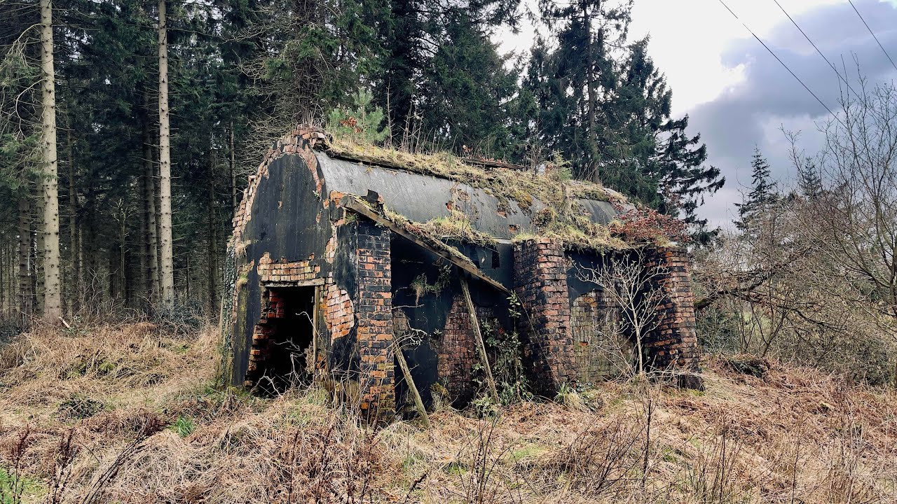 Derelict Skelton park mine , site 2 , North Yorkshire