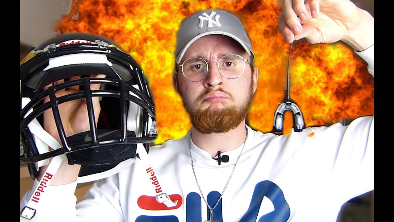 NEUES FOOTBALL EQUIPMENT - Inkl. Chin Shield etc. UNBOXING