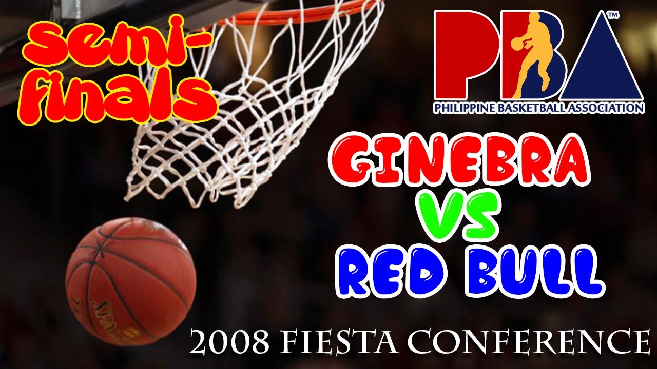 2008 FIESTA CONFERENCE || GINEBRA VS. RED BULL || SEMIS  GAME 2 PART 1