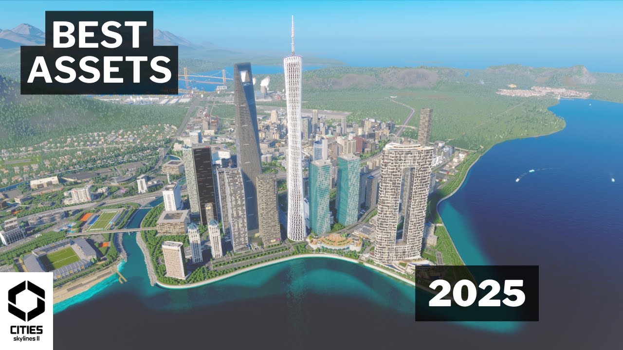 Лучшие ресурсы 2025 года | Демонстрация пользовательских ресурсов | Cities Skylines 2
