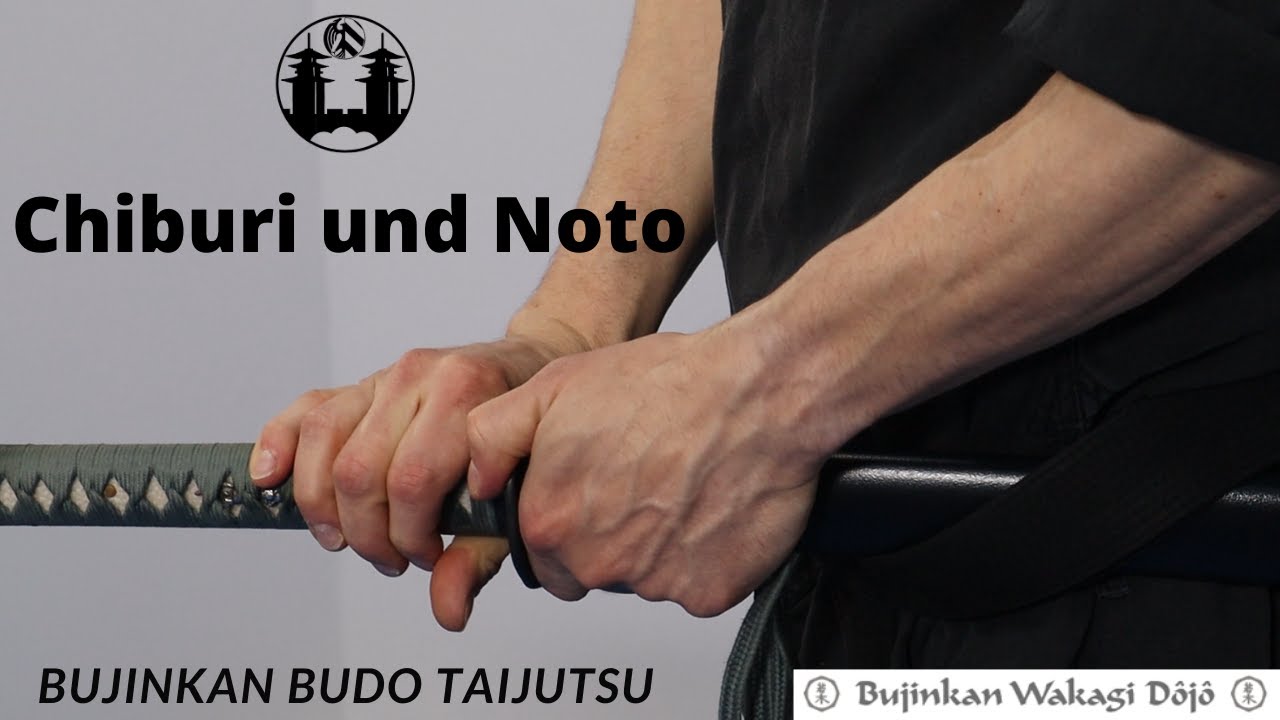 Kampfkunst lernen. So steckst du dein Katana wieder weg. Chiburi und Noto. Bujinkan Budo Taijutsu