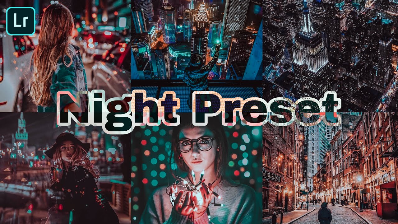 Night Preset - Free Lightroom Mobile Tutorial | Free DNG | Photo Editing