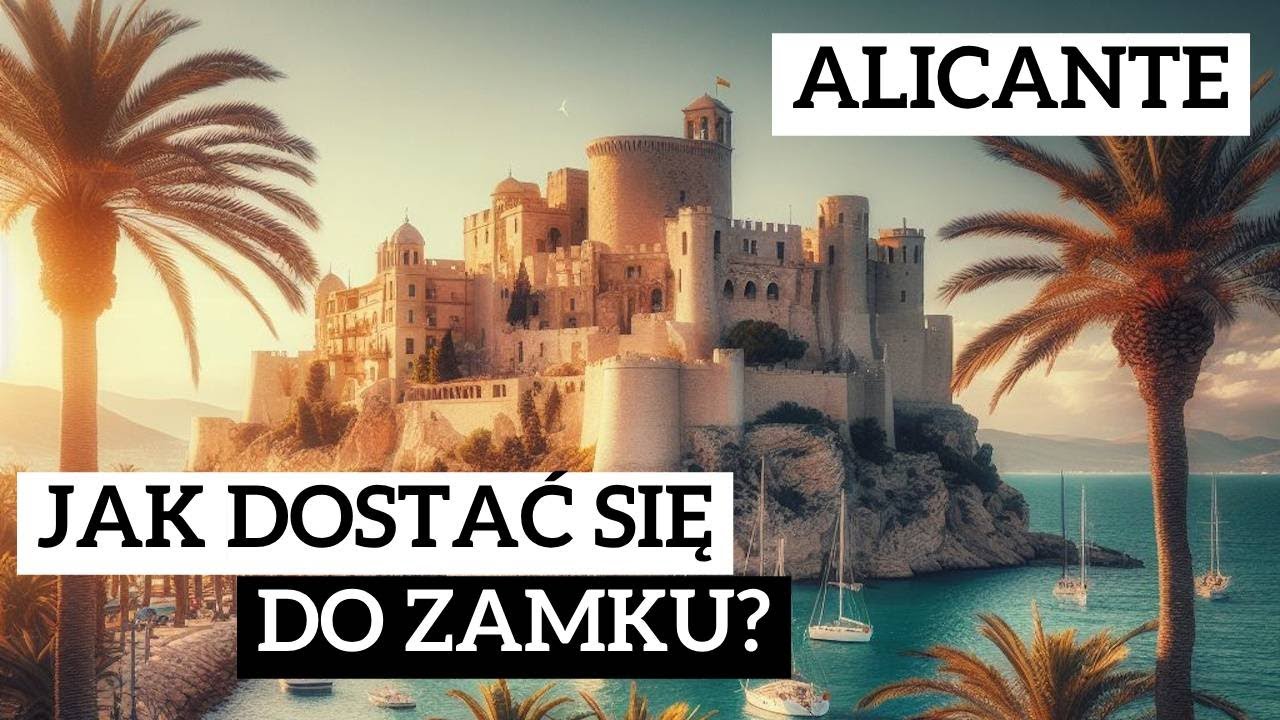 NAJWIĘKSZA atrakcja Alicante 🏰 Gdzie jest wejście do TUNELU na zamek? 🏖️ Playa del Postiguet 🇪🇸