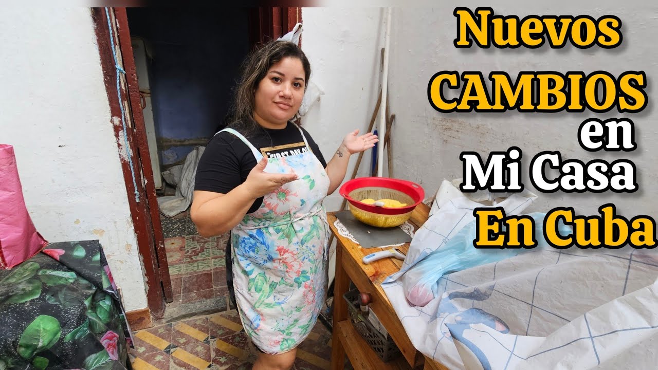 Un Día en mi VIDA en CUBA🇨🇺| así van las REMODELACIONES Recibo paquete de una seguidora 