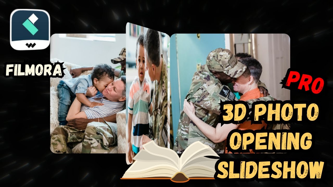 3D Photo Opening Slideshow Effect in Filmora 14&mdash;Easy Tutorial 2025