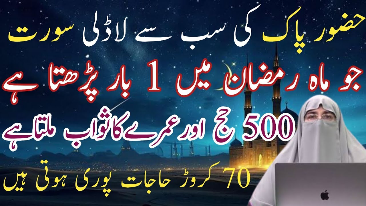 Ramadan Special: Recite this Surah Once for Immense Rewards | 500 Hajj ka Sawab