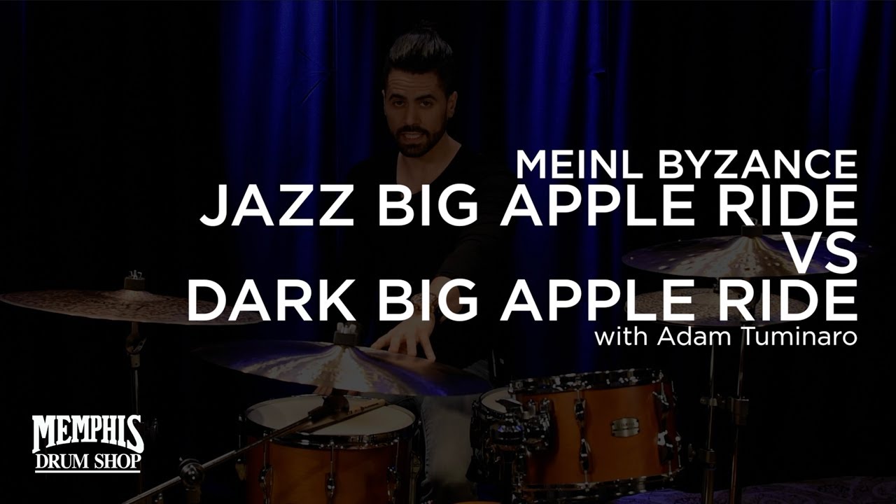 Adam Tuminaro - Meinl Byzance Jazz Big Apple Ride vs Dark Big Apple Ride