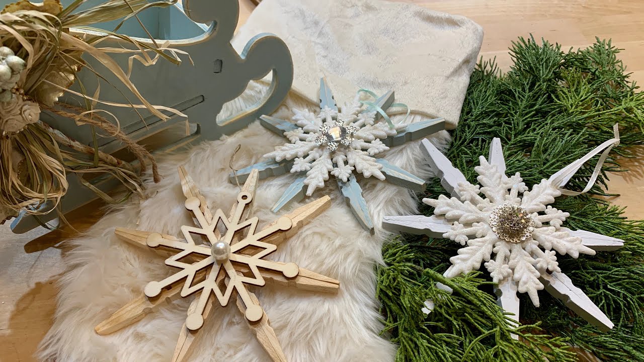 OVER 10 DOLLAR TREE DIY CHRISTMAS PROJECTS & GIFT IDEAS 2020! FRENCH COUNTRY SHABBY FARMHOUSE (194)