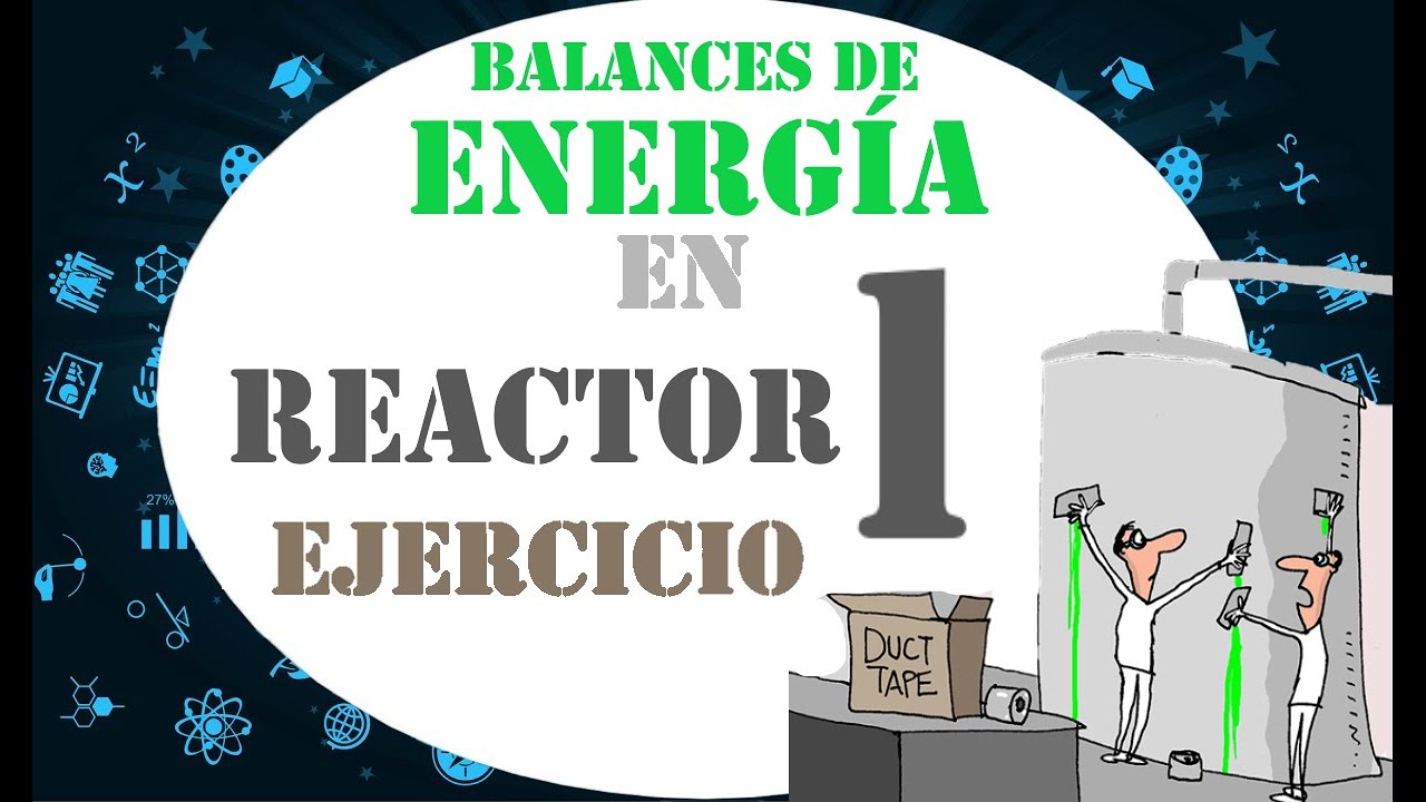 🧠🔂BALANCES DE ENERGÍA: Balances en 1 Reactor (Ejercicio 1)😲🔥