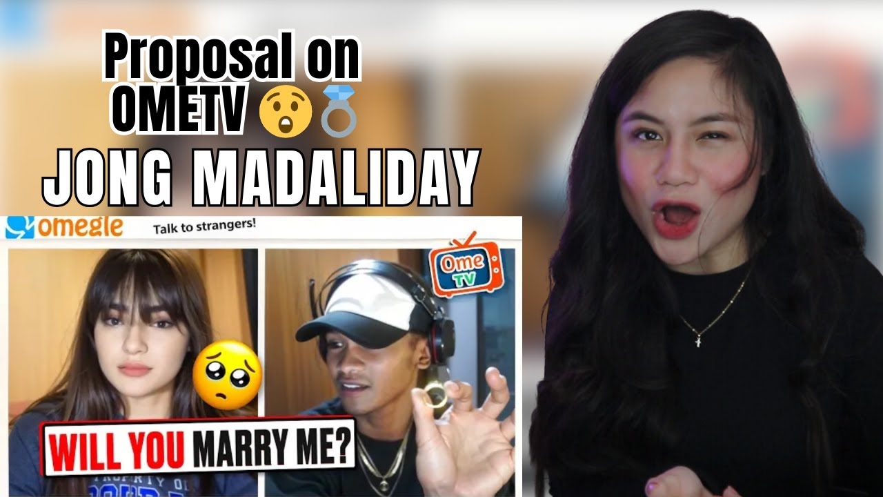 JONG MADALIDAY Я пел незнакомцам на ometv и сделал ей предложение 💍 II ВИДЕО РЕАКЦИИ