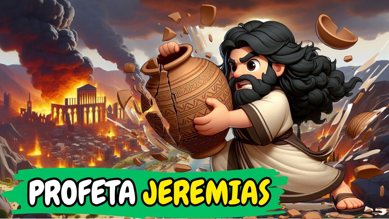 PROFETA JEREMIAS: História Bíblica Infantil