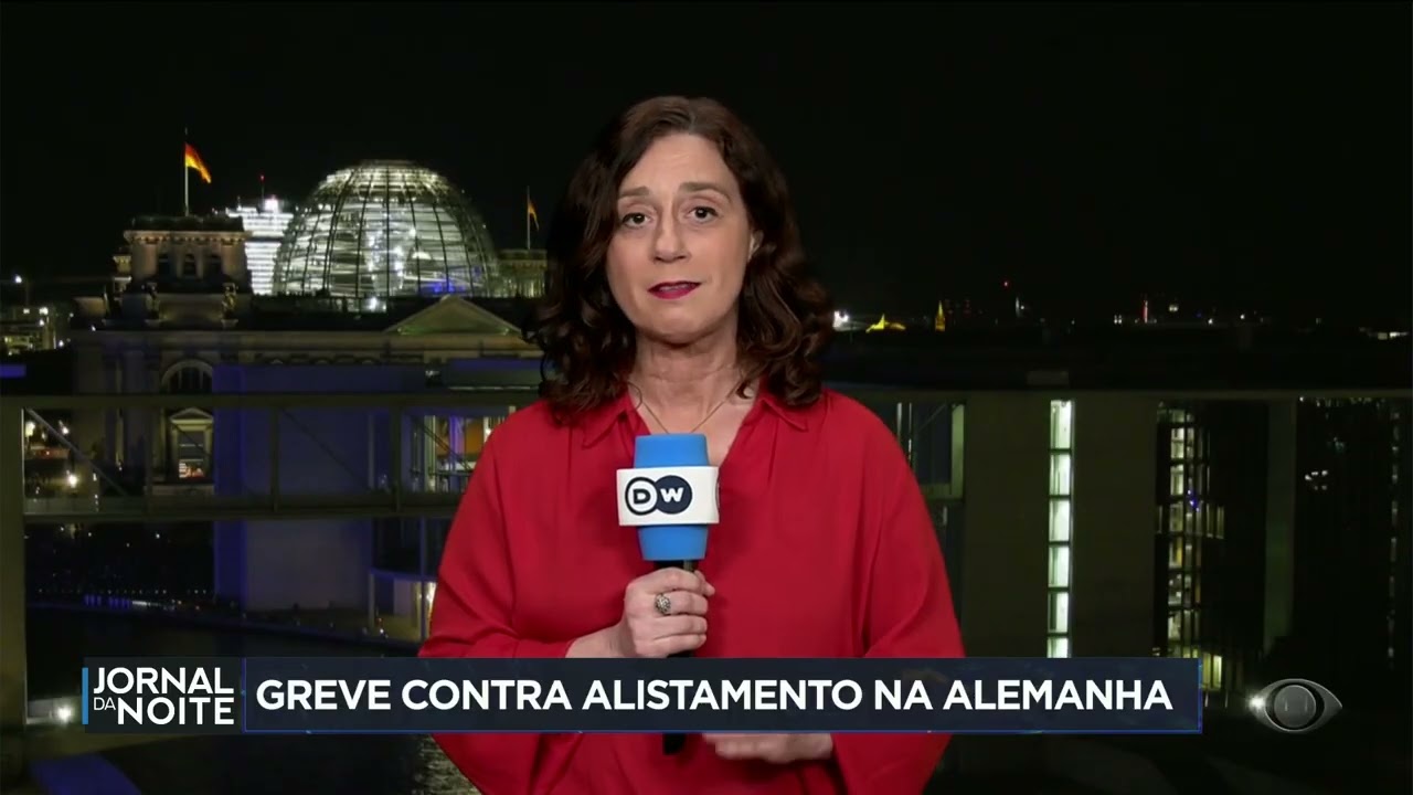 Estudantes fazem greve contra alistamento na Alemanha