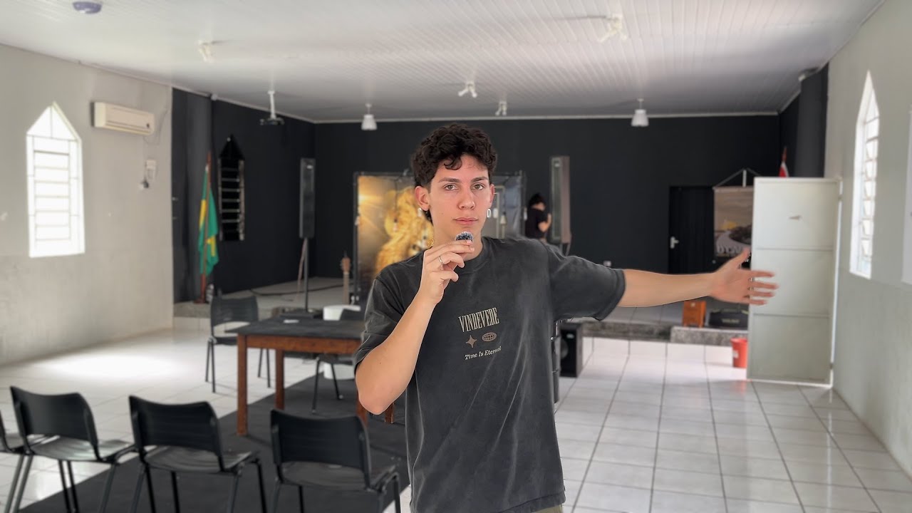 como é meu domingo na igreja? (morando ao lado)