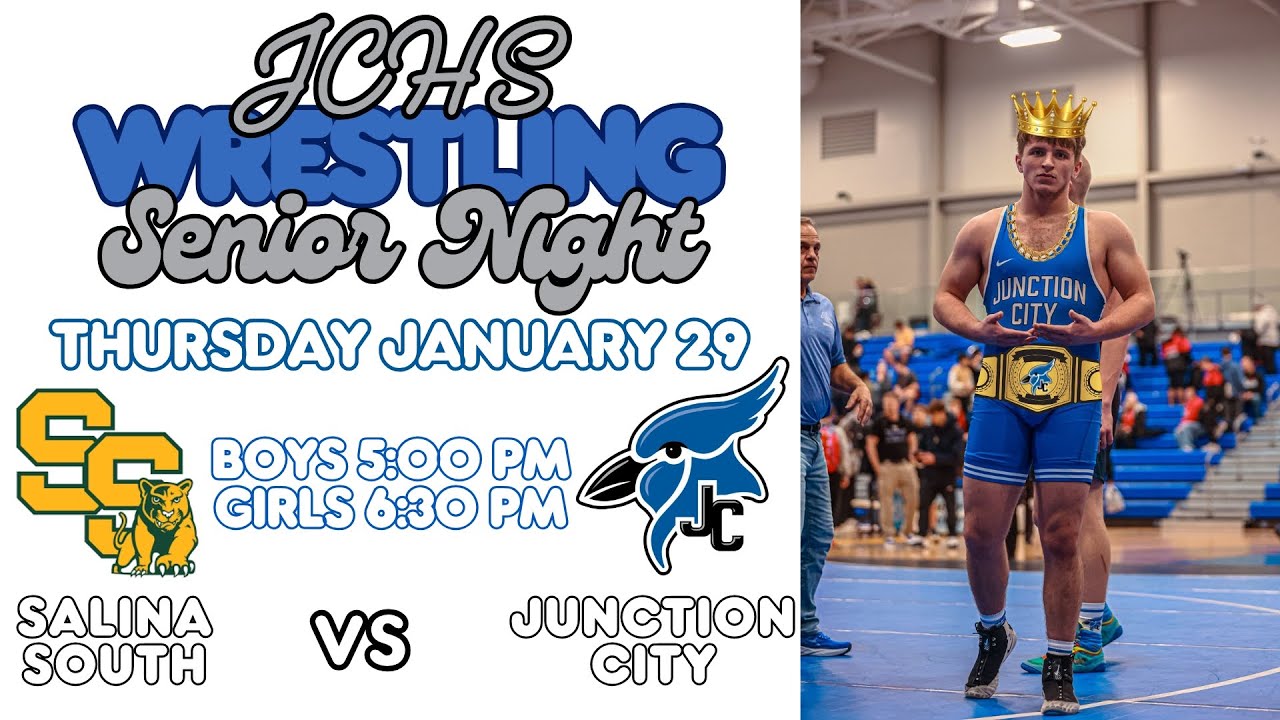 Boys and Girls Wrestling against Salina South (Senior Night)