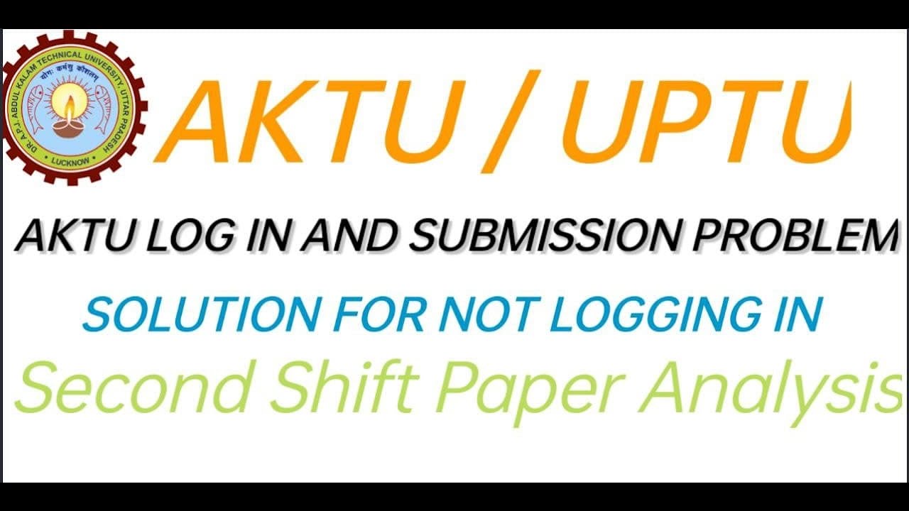 AKTU PAPER NOT SUBMITTING SOLUTION // LAST MOMENT TIPS // AKTU / /AKTU NEWS TODAY