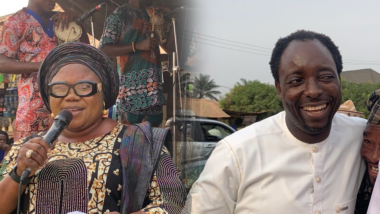 ESTHER IGBEKELE PERFORMANCE AT ELDER OLUNIYI LATE PARENTS BURIAL CEREMONY
