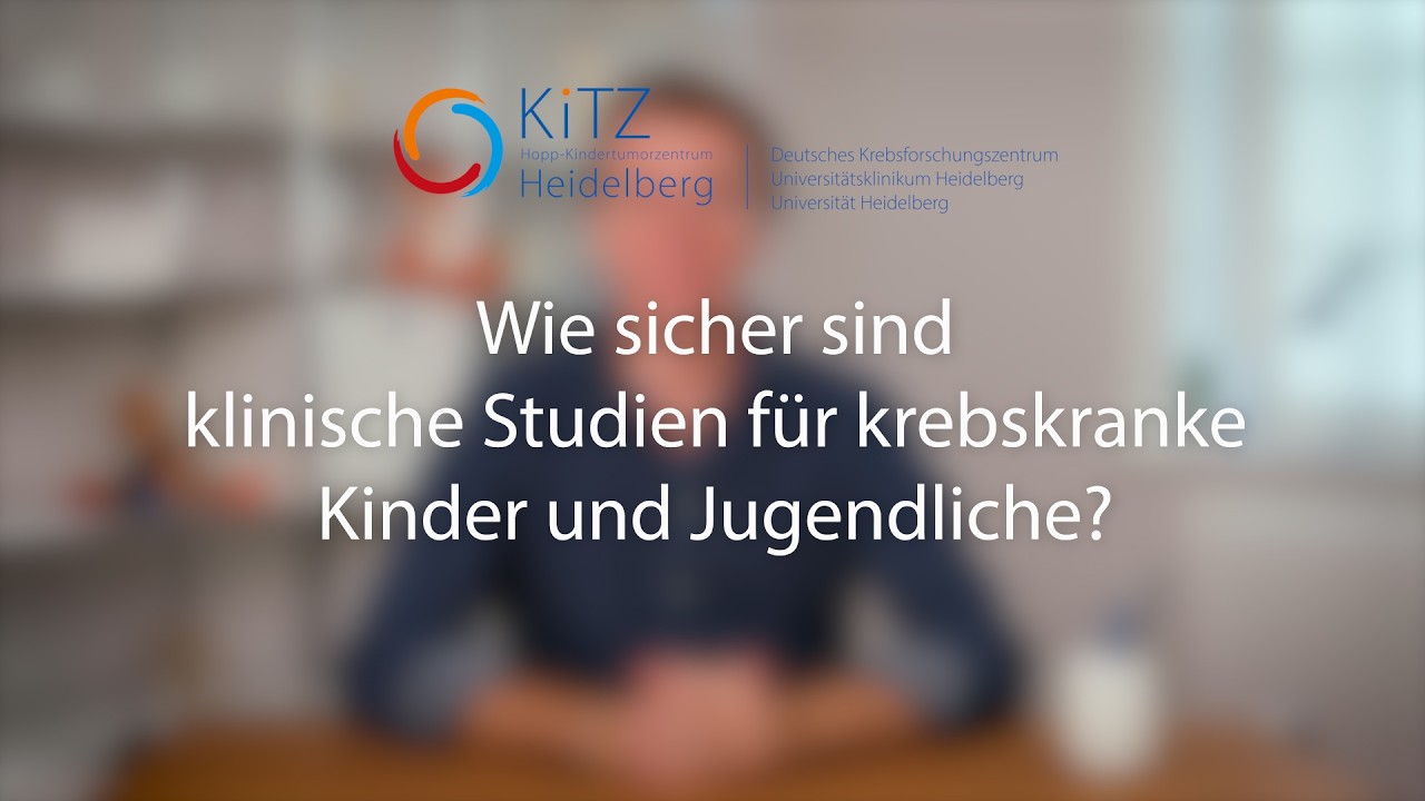 Wie sicher sind klinische Studien für krebskranke Kinder & Jugendliche?