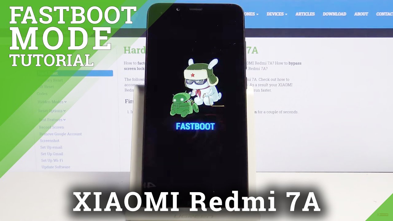 Режим Fastboot на XIAOMI Redmi 7A — вход и выход из режима Fastboot