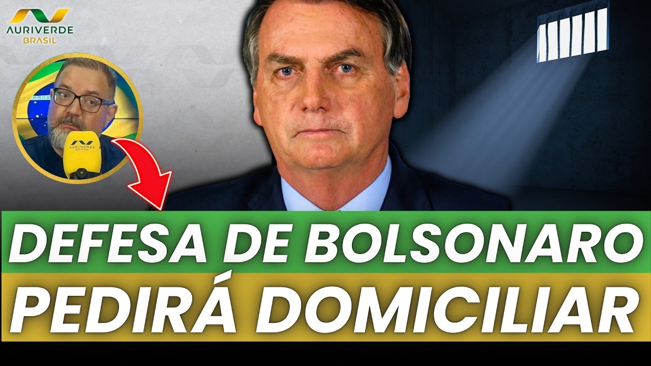 Defesa de Bolsonaro fará novo pedido de prisão domiciliar com base em laudo médico