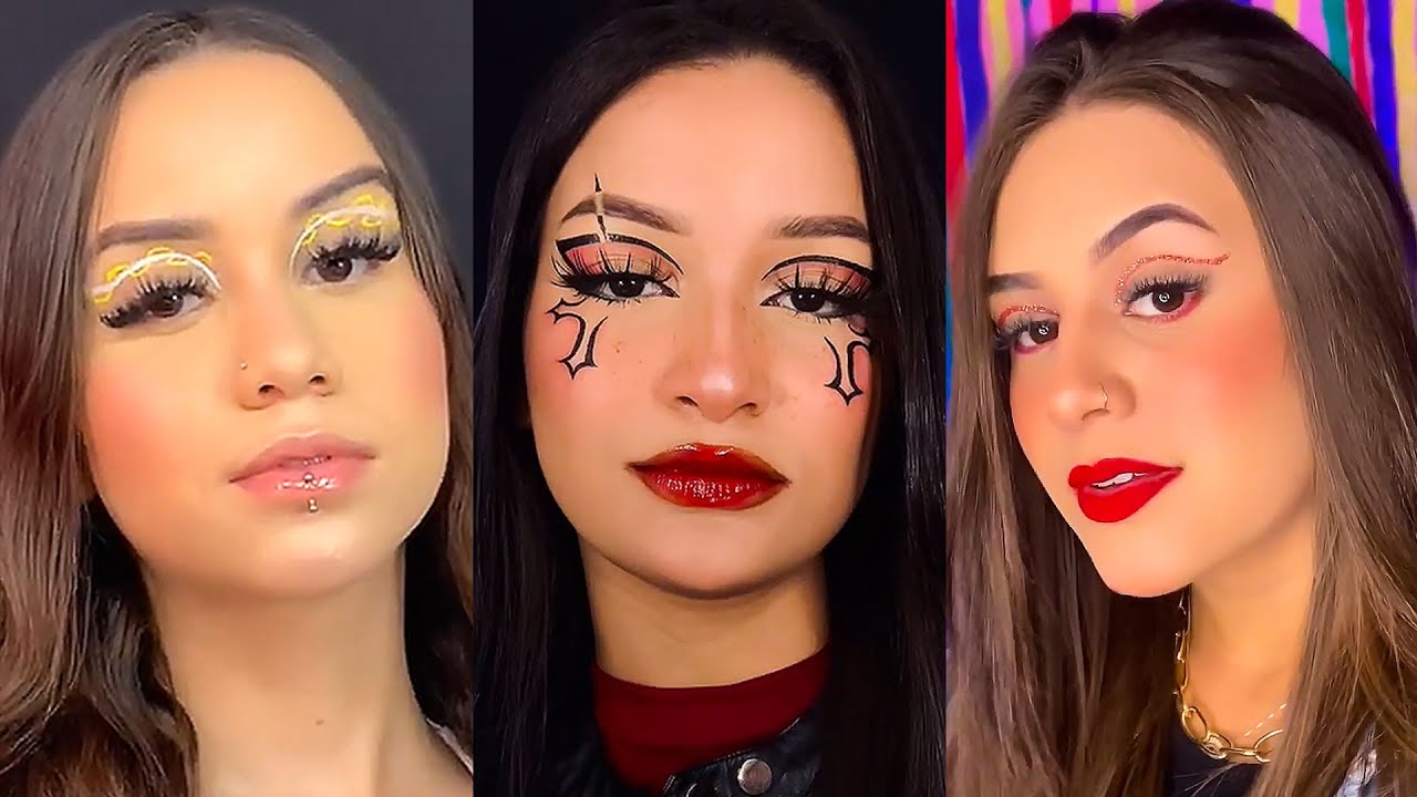 💖Challenge das Blogueiras - TikTok Makeup - Maquiagem com Brilho (Funk)